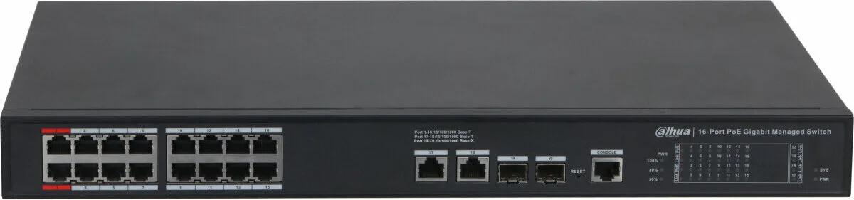 DAHUA DH-S4220-16GT-240 Коммутатор POE