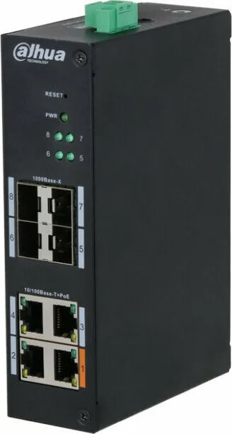 DAHUA DH-HS4408-4ET-60 Коммутатор POE