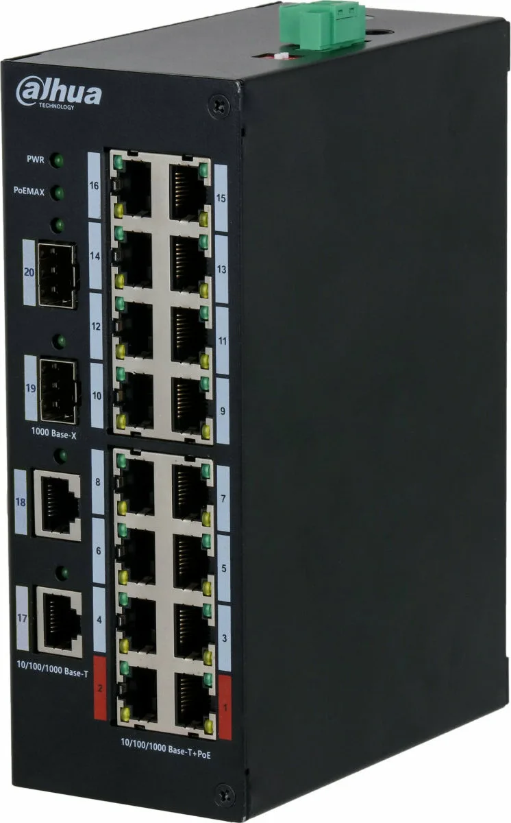 DAHUA DH-HS3220-16GT-190 Коммутатор POE